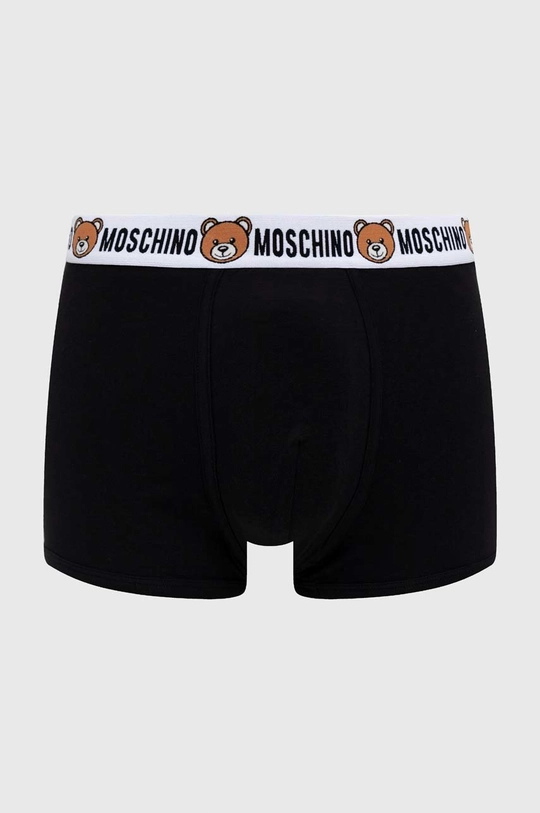 μαύρο Μποξεράκια Moschino Underwear 2-pack Ανδρικά