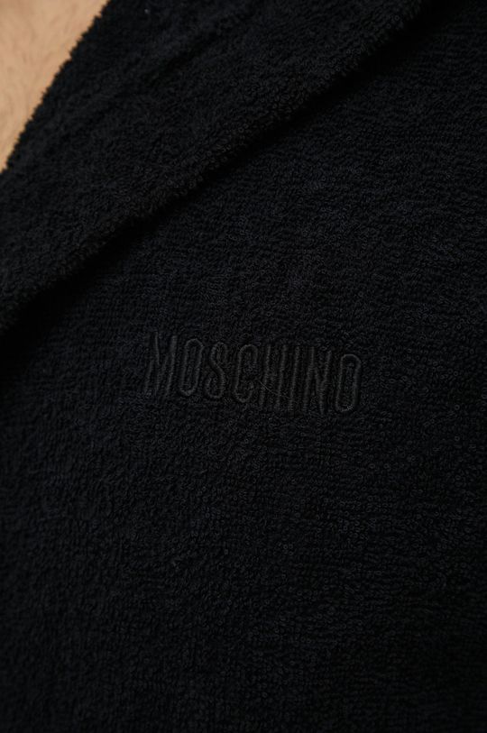 Moschino Underwear szlafrok bawełniany Męski