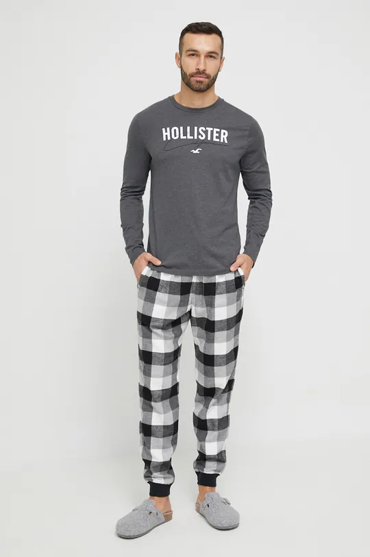 szary Hollister Co. piżama Męski