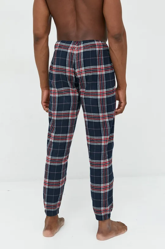 Abercrombie & Fitch spodnie piżamowe granatowy
