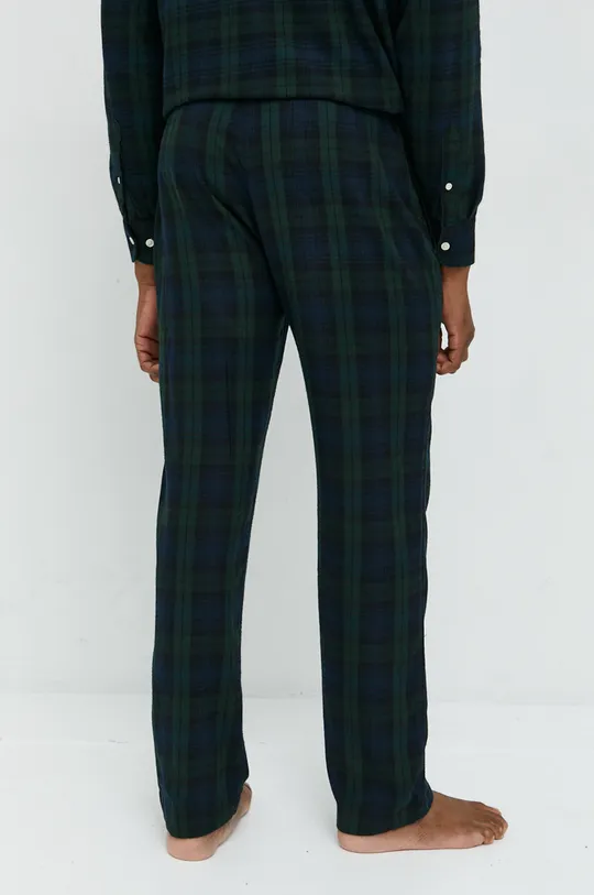 Pyžamové nohavice Abercrombie & Fitch zelená