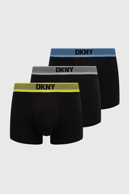 crna Bokserice Dkny 3-pack Muški