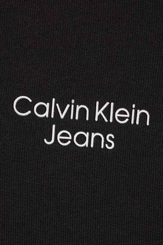 črna Otroška mikica Calvin Klein Jeans