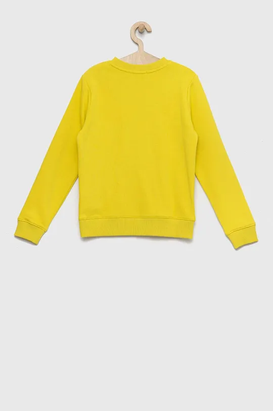 Παιδική μπλούζα Calvin Klein Jeans κίτρινο