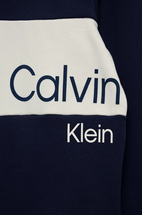 Παιδική βαμβακερή μπλούζα Calvin Klein Jeans  Κύριο υλικό: 100% Βαμβάκι Πλέξη Λαστιχο: 98% Βαμβάκι, 2% Σπαντέξ