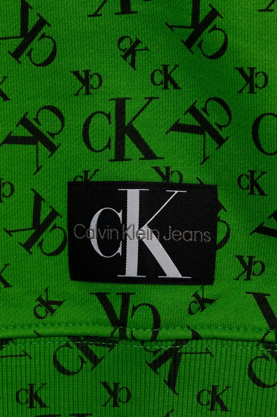 Παιδική βαμβακερή μπλούζα Calvin Klein Jeans  Κύριο υλικό: 100% Βαμβάκι Πλέξη Λαστιχο: 98% Βαμβάκι, 2% Σπαντέξ