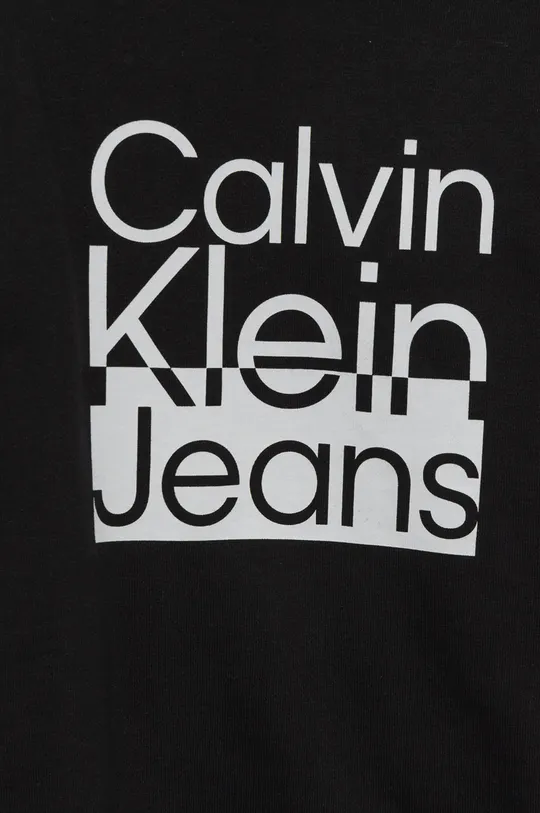 Detská bavlnená mikina Calvin Klein Jeans  Základná látka: 100% Bavlna Elastická manžeta: 97% Bavlna, 3% Elastan
