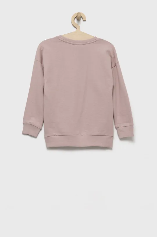 Παιδική βαμβακερή μπλούζα Name it ροζ
