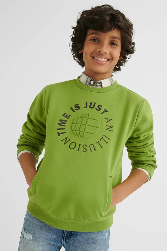 πράσινο Παιδική μπλούζα Mayoral Για αγόρια