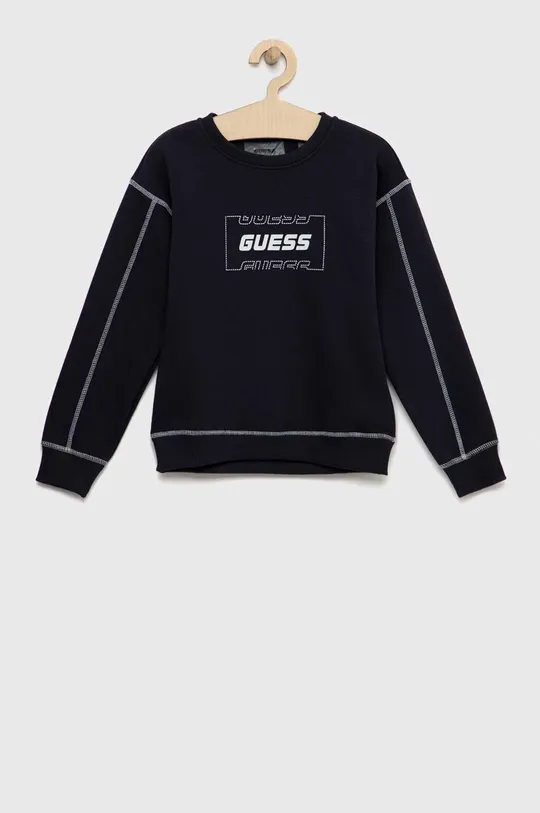 granatowy Guess bluza dziecięca Chłopięcy