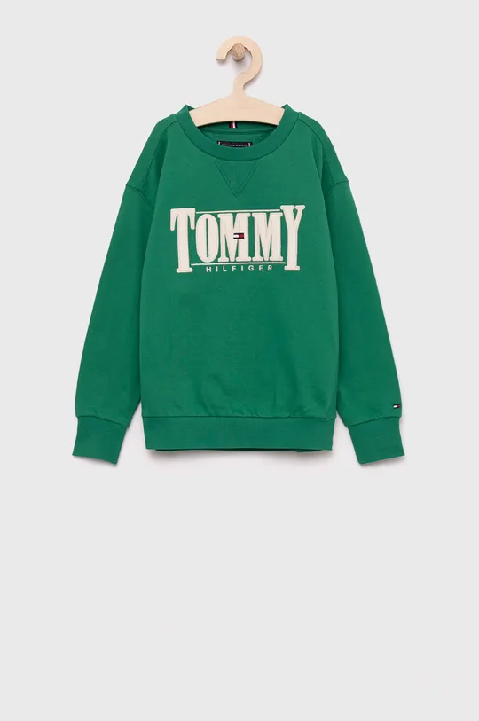 πράσινο Παιδική μπλούζα Tommy Hilfiger Για αγόρια