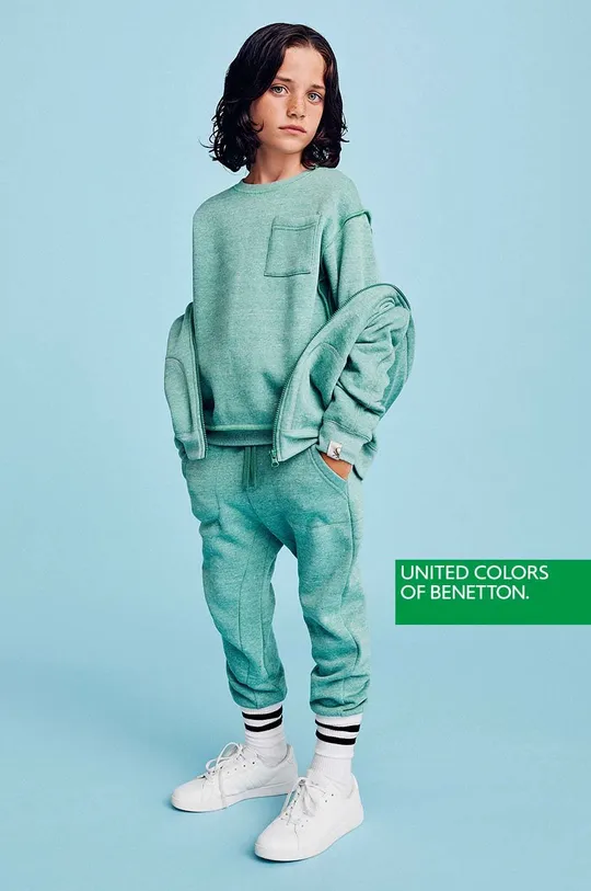 πράσινο Παιδική μπλούζα United Colors of Benetton Για αγόρια