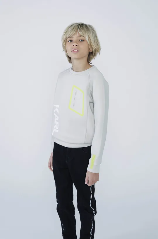 μπεζ Παιδική μπλούζα Karl Lagerfeld Για αγόρια