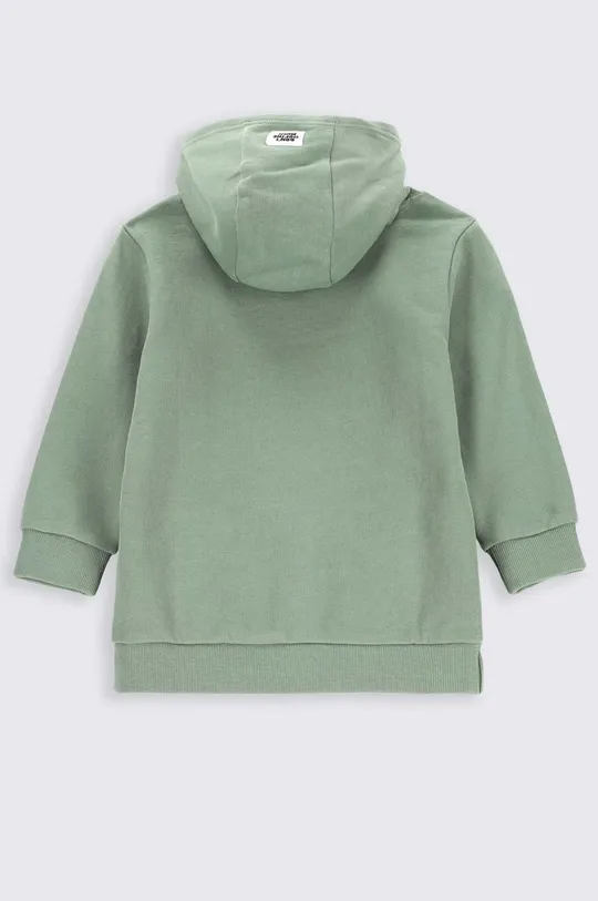 Παιδική βαμβακερή μπλούζα Coccodrillo πράσινο