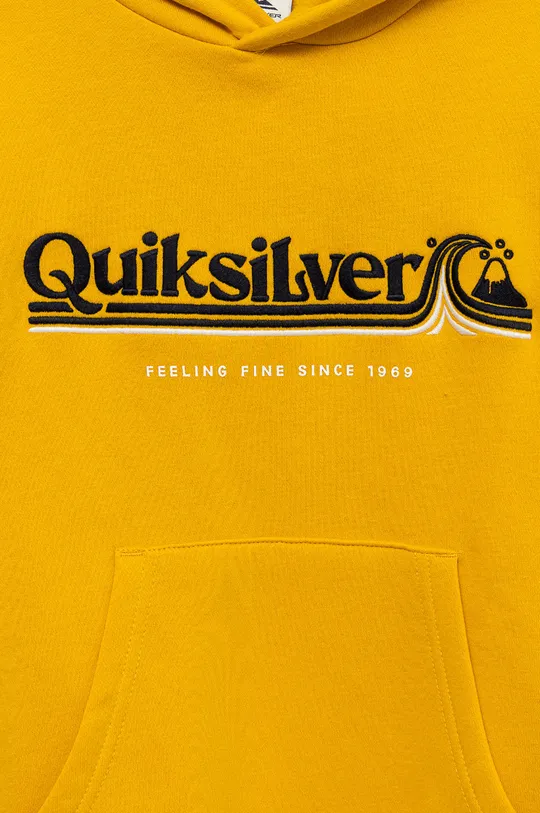 Παιδική μπλούζα Quiksilver  Κύριο υλικό: 80% Βαμβάκι, 20% Πολυεστέρας Φόδρα: 100% Βαμβάκι