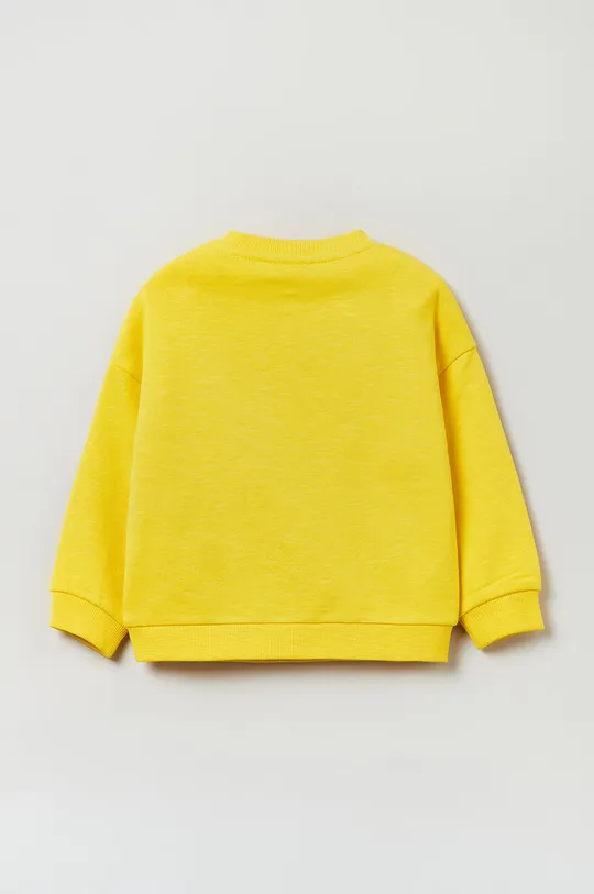 Παιδική βαμβακερή μπλούζα OVS κίτρινο