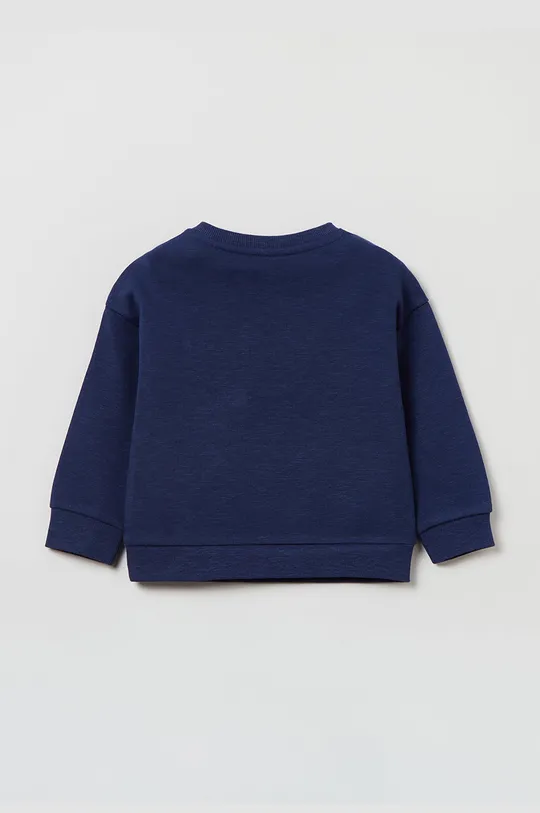 Παιδική βαμβακερή μπλούζα OVS σκούρο μπλε