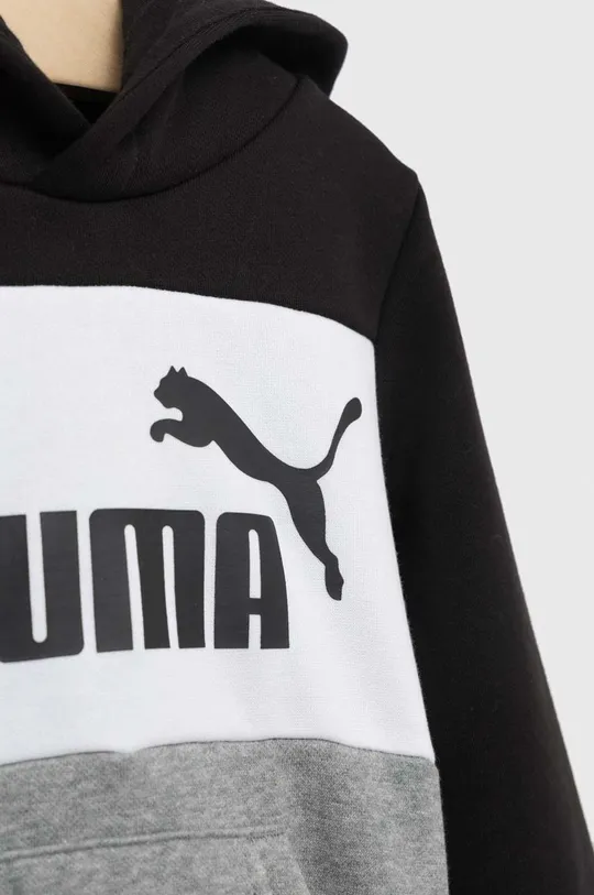 czarny Puma bluza dziecięca