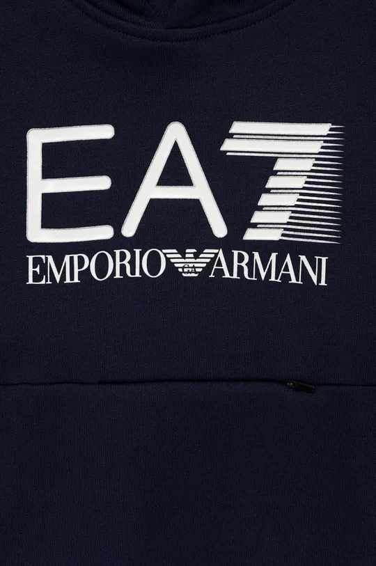 Παιδική μπλούζα EA7 Emporio Armani  Κύριο υλικό: 100% Βαμβάκι Πλέξη Λαστιχο: 95% Βαμβάκι, 5% Σπαντέξ