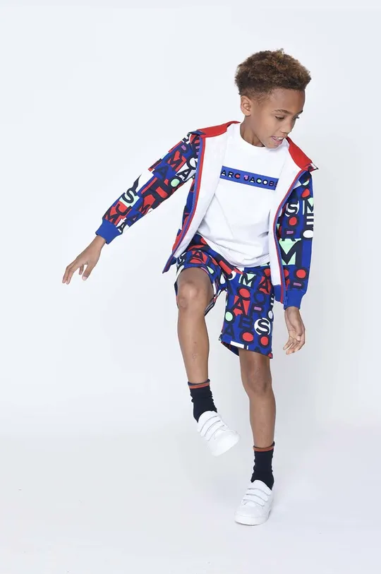 multicolor Marc Jacobs bluza bawełniana dziecięca Chłopięcy