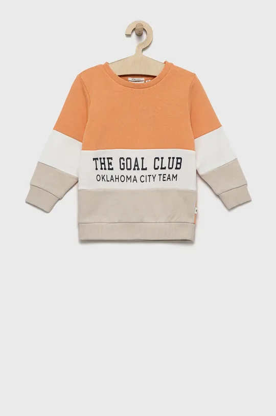 πορτοκαλί Παιδική βαμβακερή μπλούζα Tom Tailor Για αγόρια