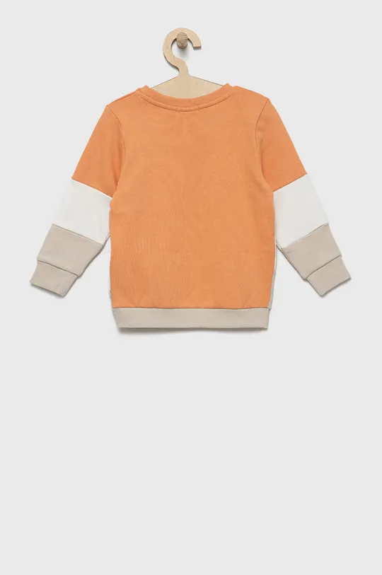 Παιδική βαμβακερή μπλούζα Tom Tailor πορτοκαλί