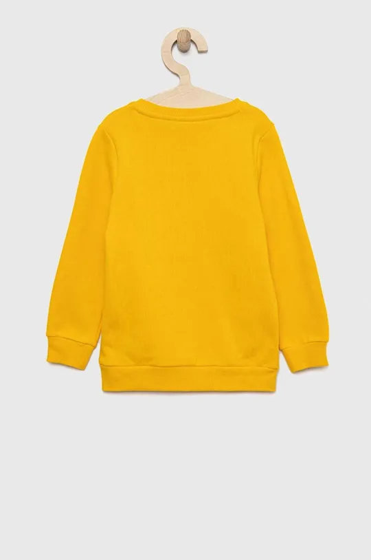 Name it bluza bawełniana dziecięca żółty