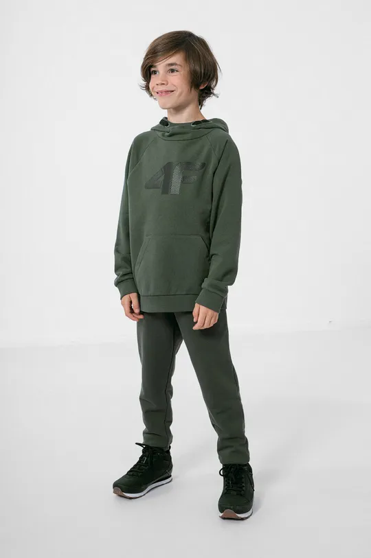 Παιδική μπλούζα 4F πράσινο