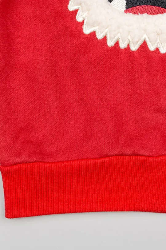 czerwony zippy sweter dziecięcy