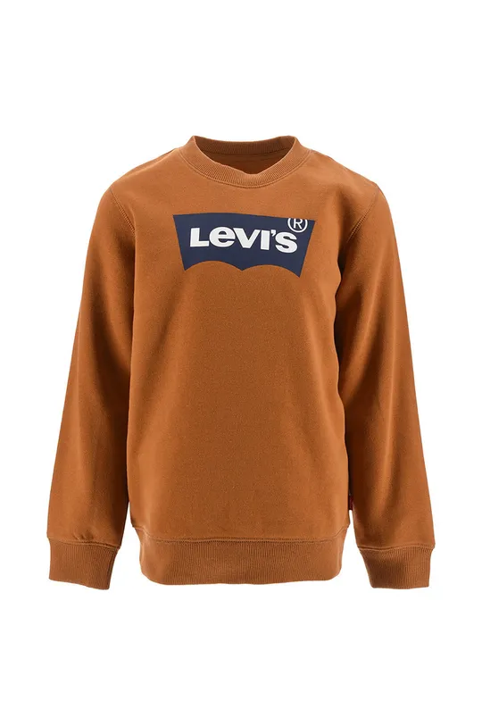 brązowy Levi's bluza dziecięca Chłopięcy