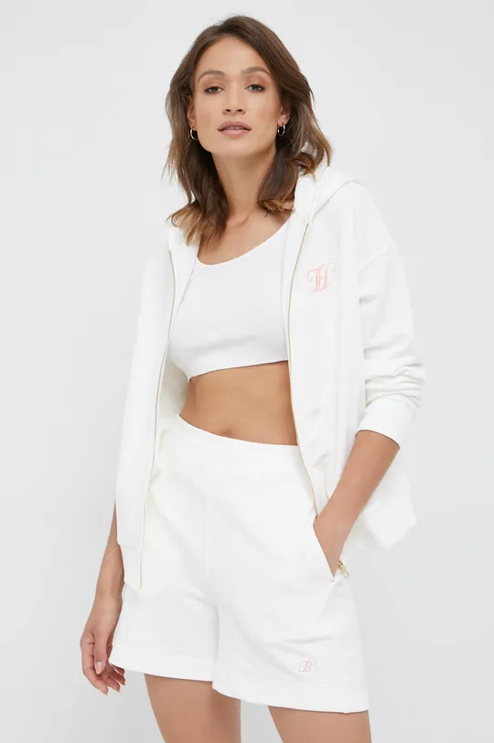 λευκό Βαμβακερή μπλούζα Tommy Hilfiger Γυναικεία