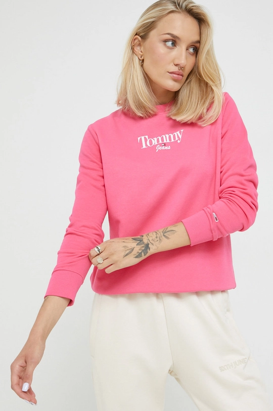 Tommy Jeans bluza DW0DW13574.9BYY różowy