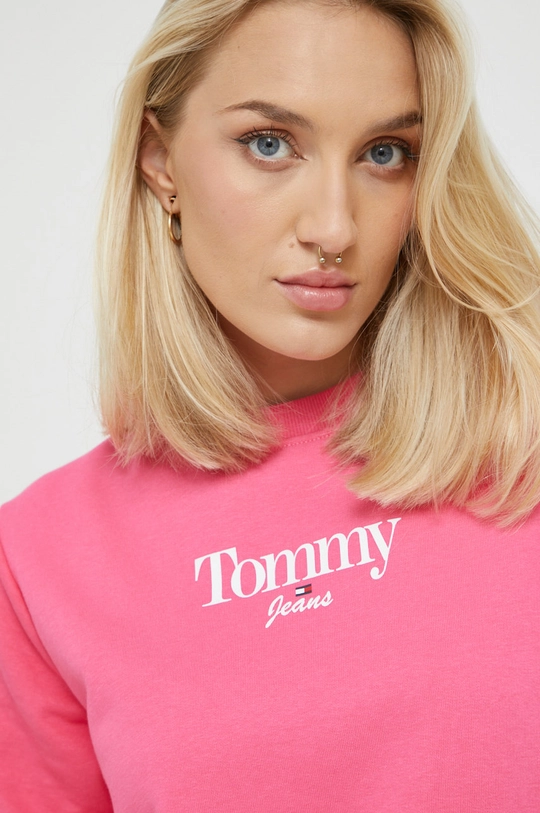 roza Bluza Tommy Jeans