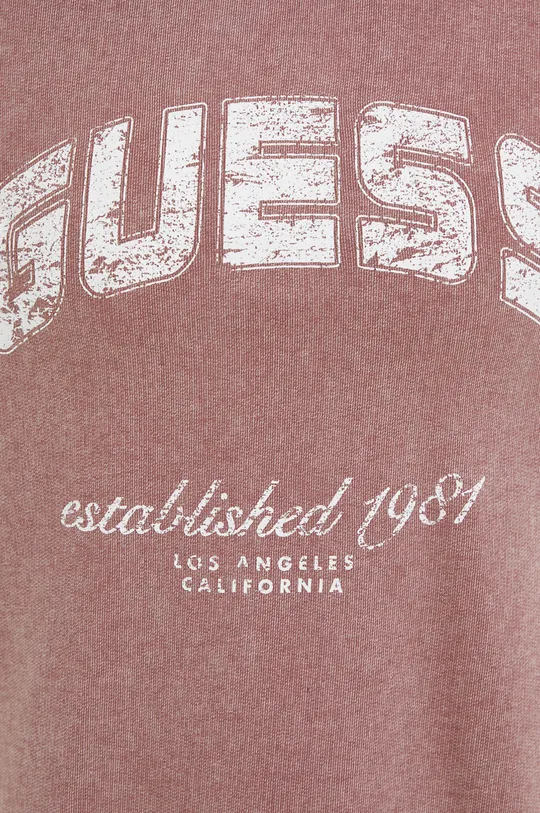 Βαμβακερή μπλούζα Guess Γυναικεία