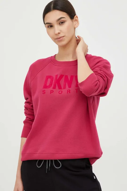 ροζ Μπλούζα DKNY Γυναικεία