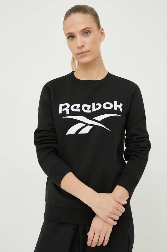 čierna Mikina Reebok Dámsky