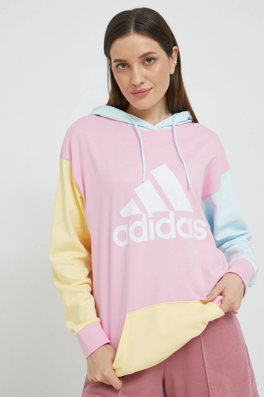 мультиколор Хлопковая кофта adidas