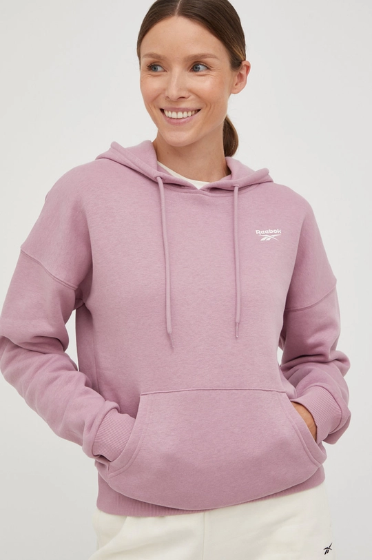 Reebok bluza różowy