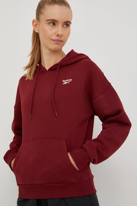 burgundia Reebok felső