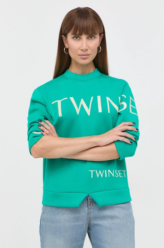 turkizna Bluza Twinset Ženski