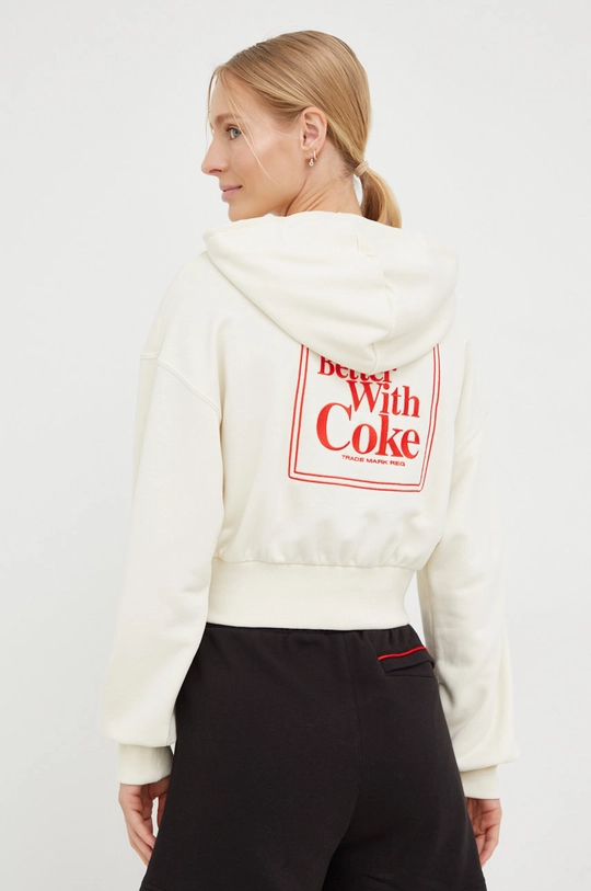 beżowy Puma bluza Puma x Coca Cola