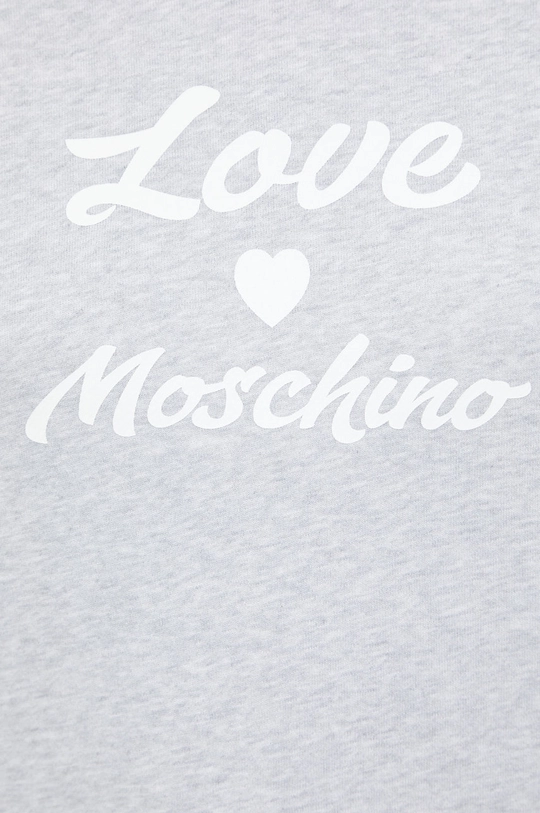 Bombažen pulover Love Moschino Ženski