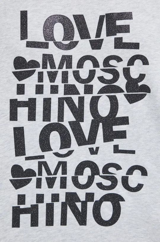 Βαμβακερή μπλούζα Love Moschino