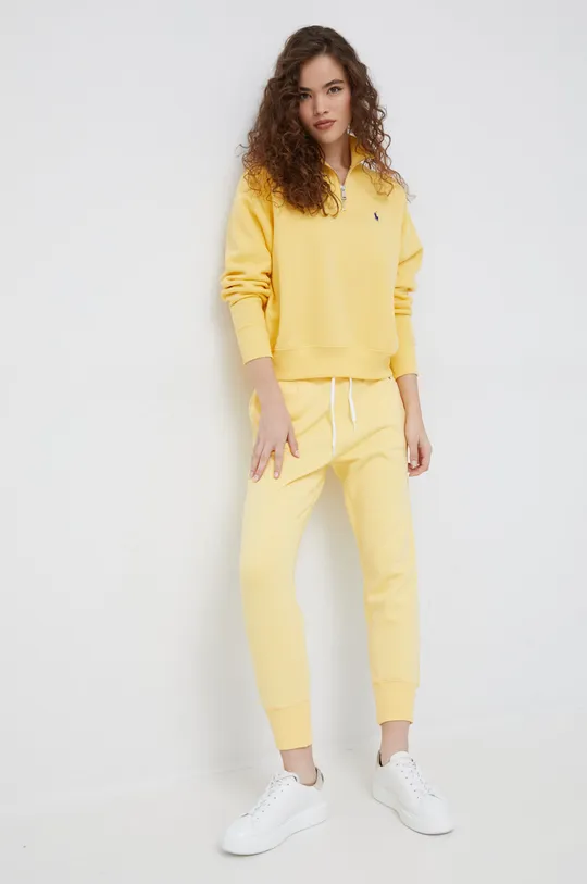 Μπλούζα Polo Ralph Lauren κίτρινο