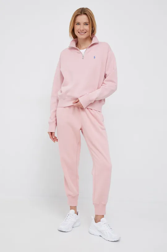 Μπλούζα Polo Ralph Lauren ροζ