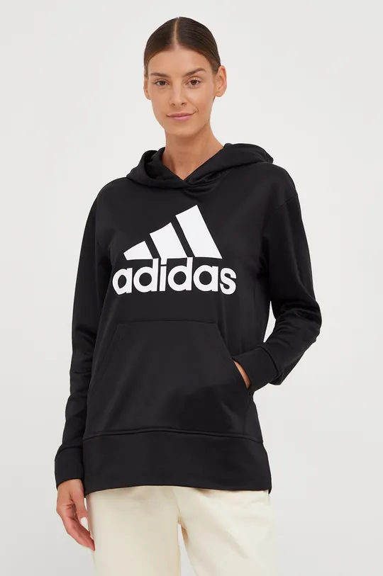 črna Pulover za vadbo adidas Performance Ženski