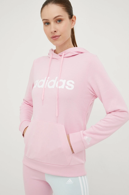 ružová Mikina adidas Dámsky