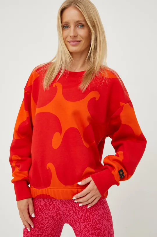 oranžová Mikina adidas Performance Marimekko