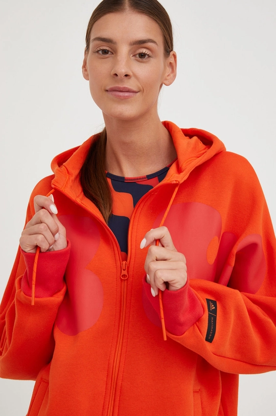 oranžová Mikina adidas Performance