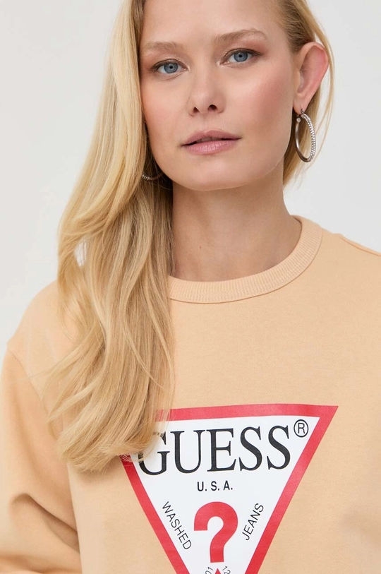 pomarańczowy Guess bluza